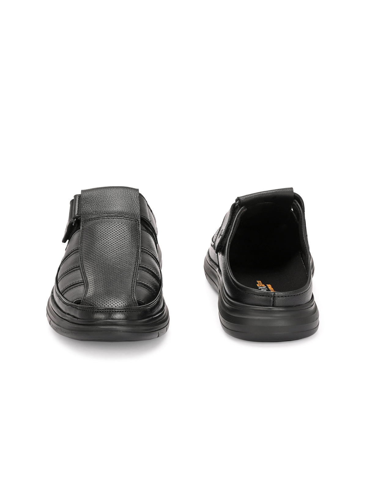 Ottavio Zero Gravity Leather Velcro Mules