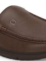 Zero Gravity Brown Leather Slip-On Mules