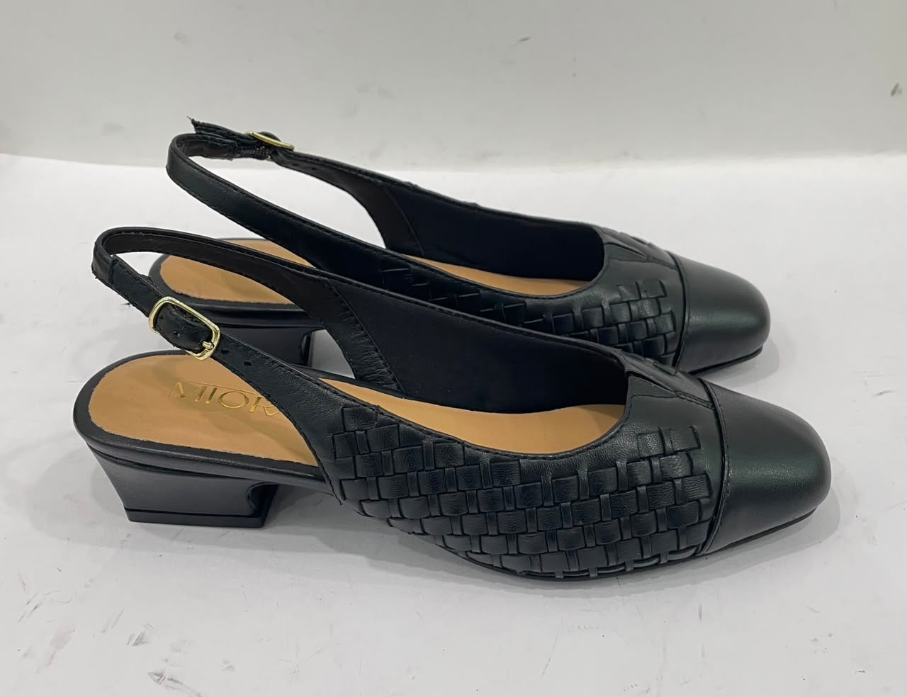 DARCY Premium Leather Sling Back Ballerinas - The Heels India