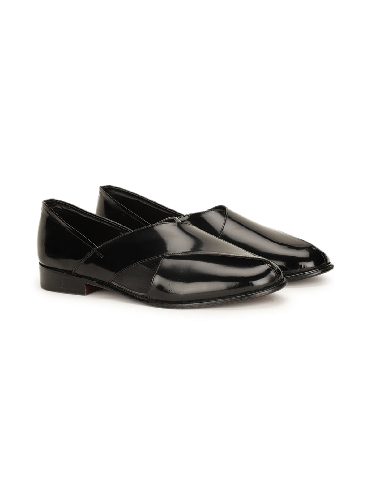 Eugenia Leather Ethnic Peshawari Sandals