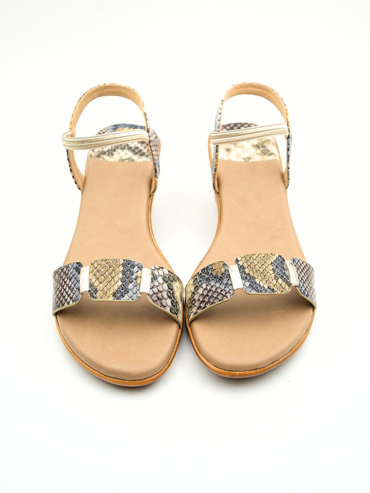 Audrey Elastic Strap Sandals
