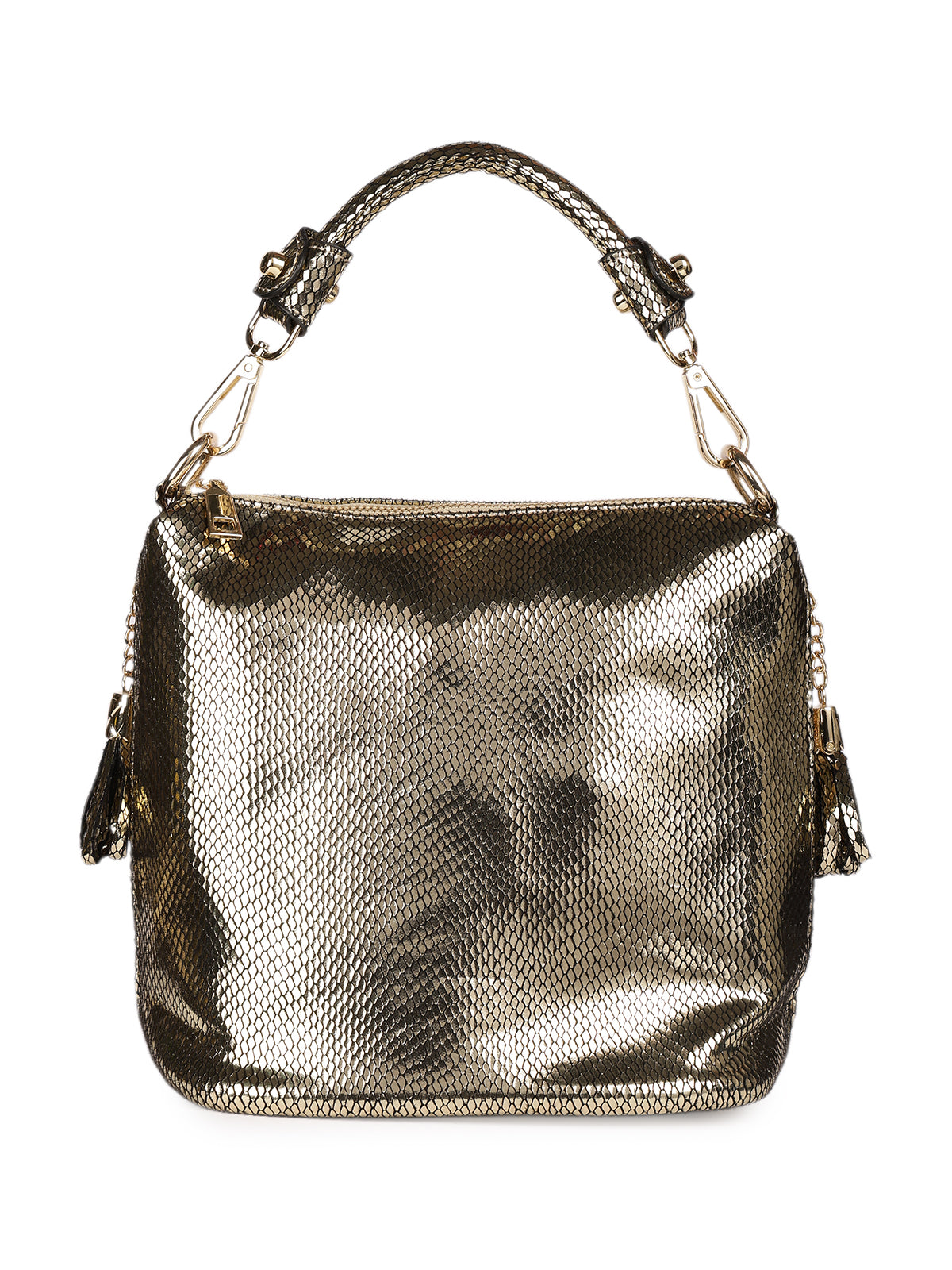 Ramira Shimmer Handle bag