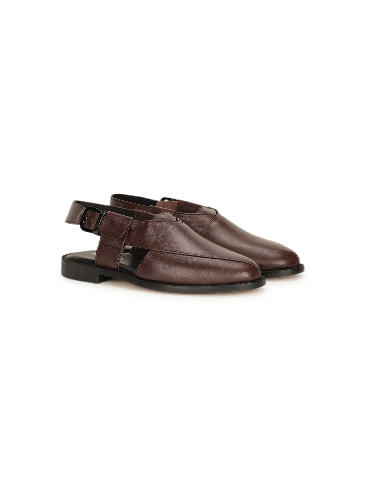 Clementine Leather Ethnic Peshawari Sandals