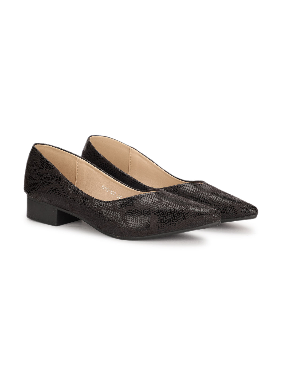 Reina Shimmer Pointed Ballerinas