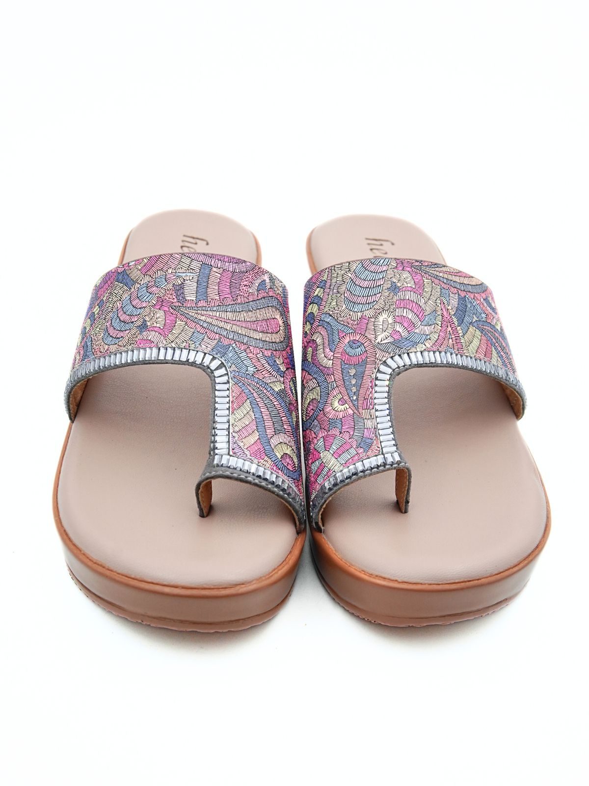Becky Printed Thumb Wedges