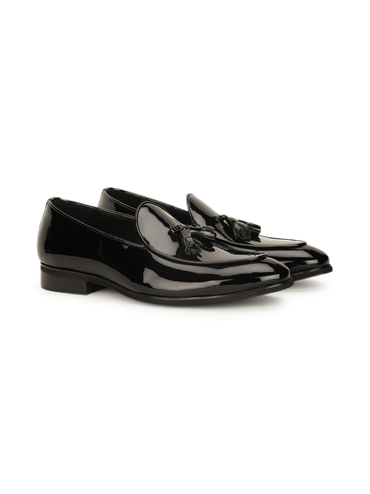 Fabinho Premium Patent Leather Tassel Loafers
