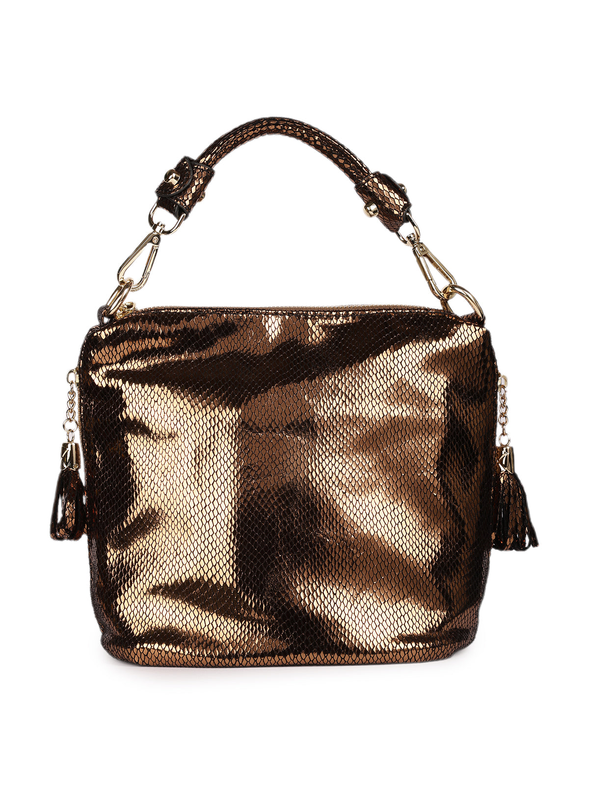 Ramira Shimmer Handle bag