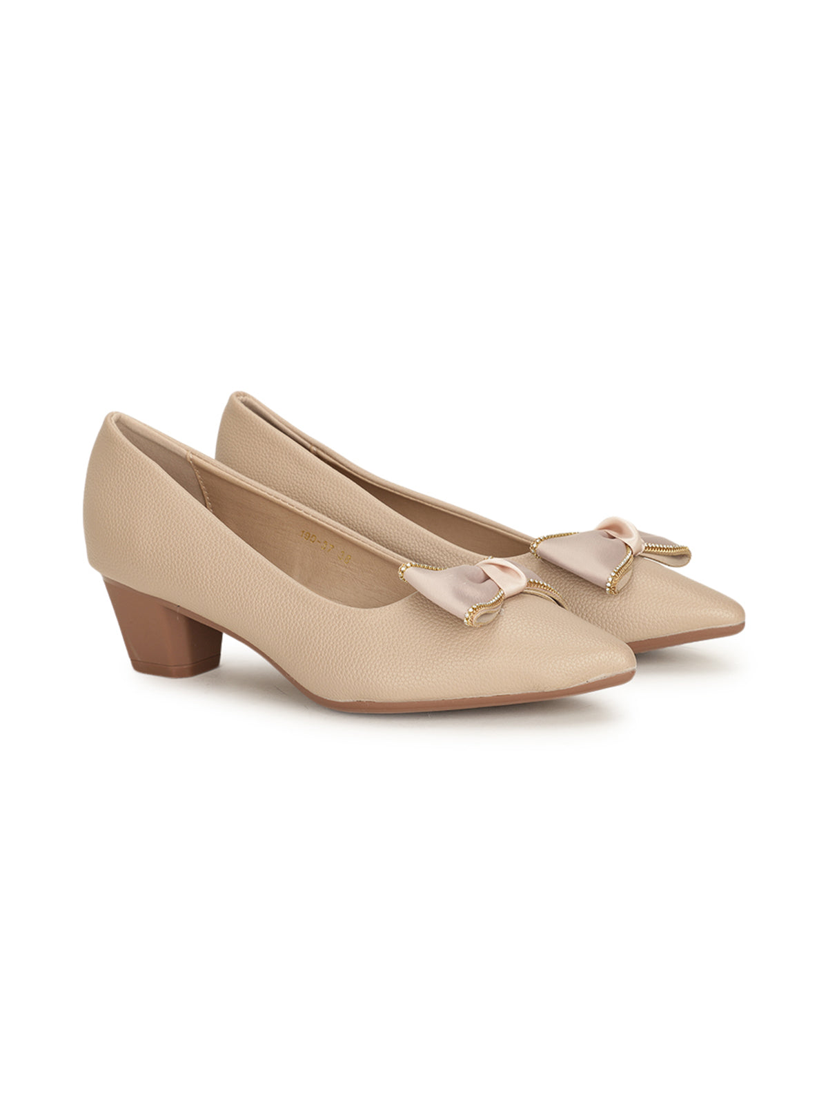 Grazia Bow Block Heels