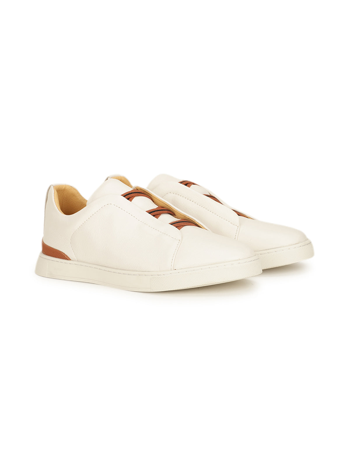 Lorente Elastic Premium Leather Sneakers