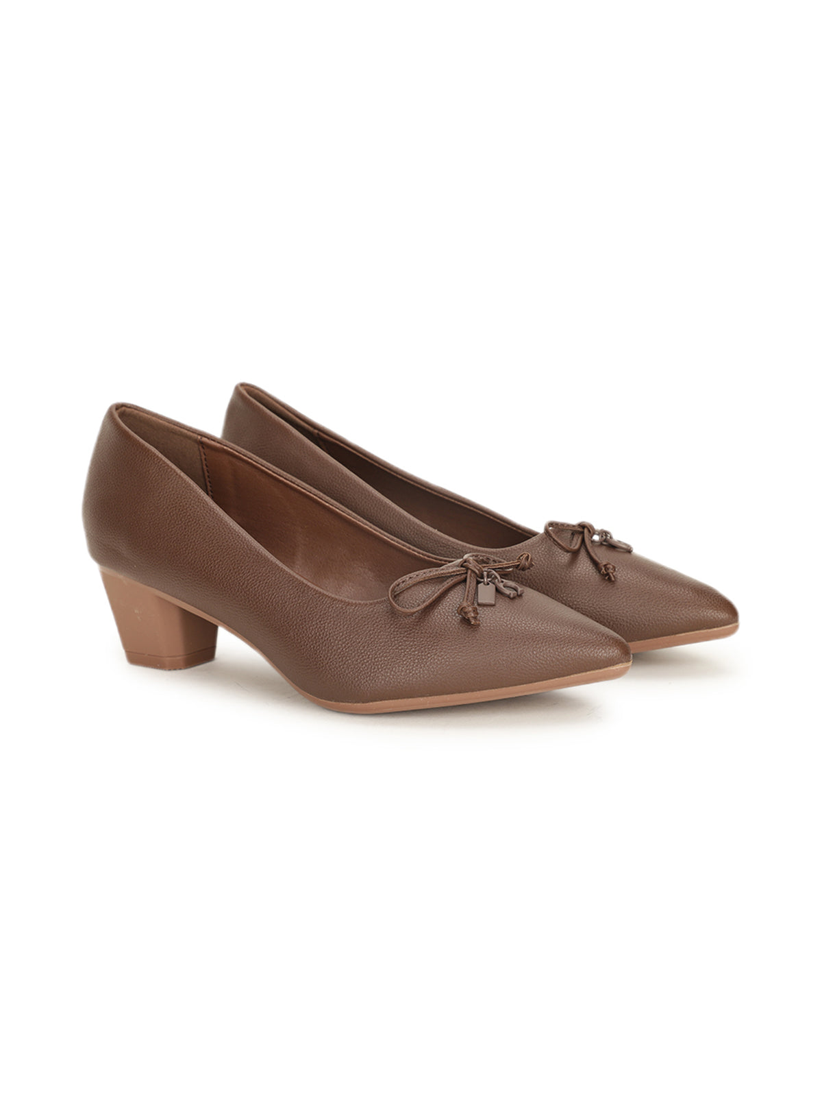 Mirage Bow Block Heels