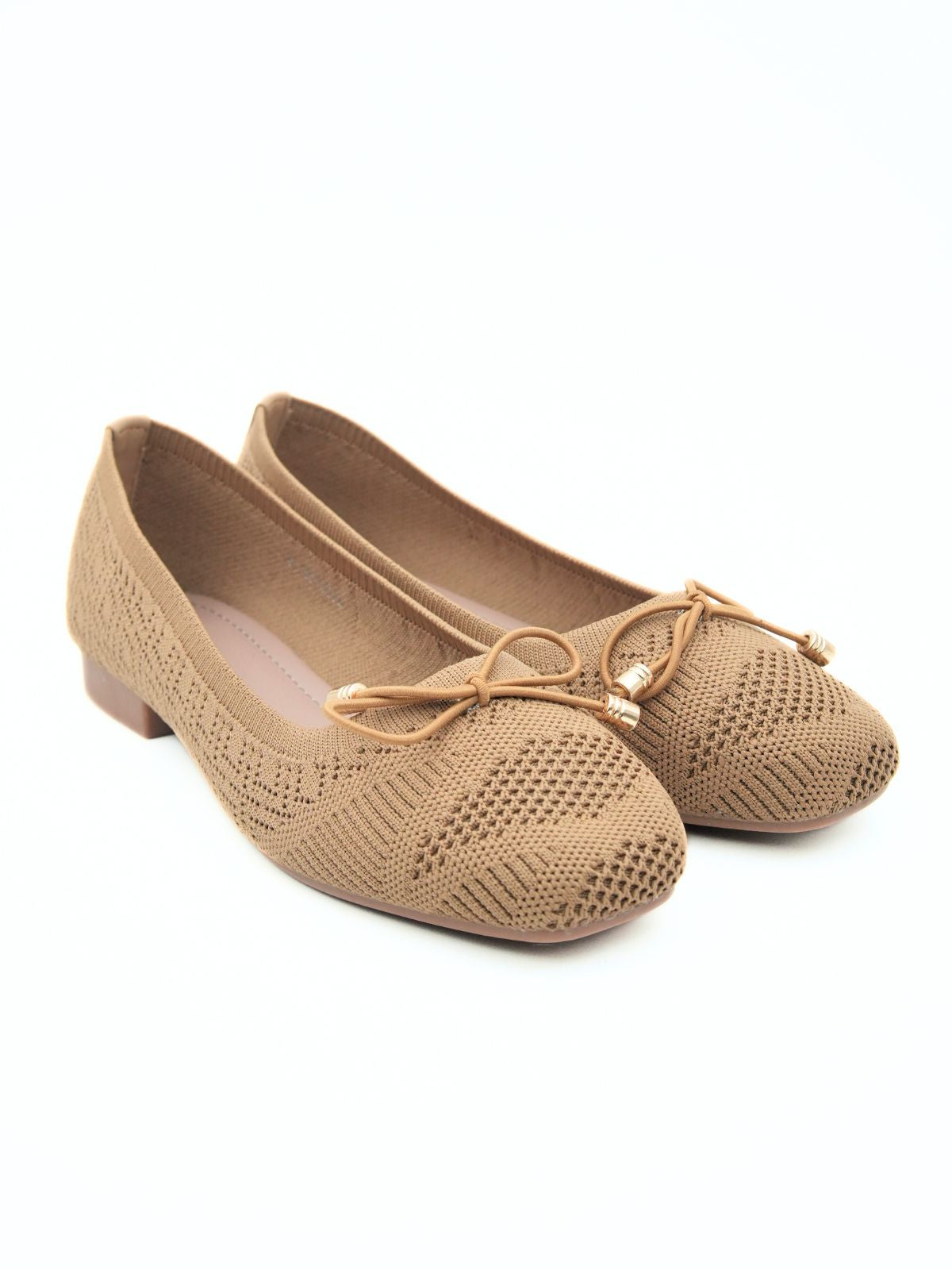 Spencer Crochet Flat Ballerinas