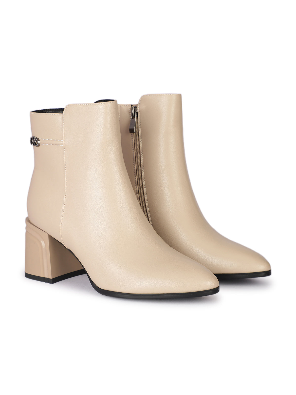 Roma Signature Premium Winter Ankle Low Heel Boots