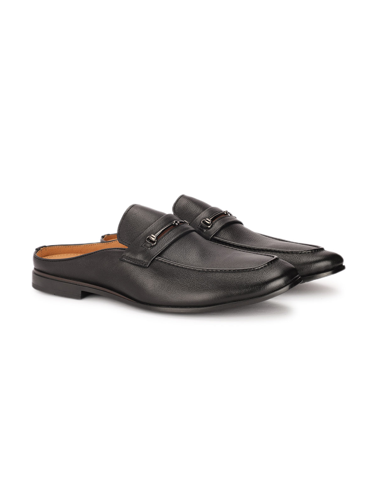 Wilfred Premium Leather Back Open Mules