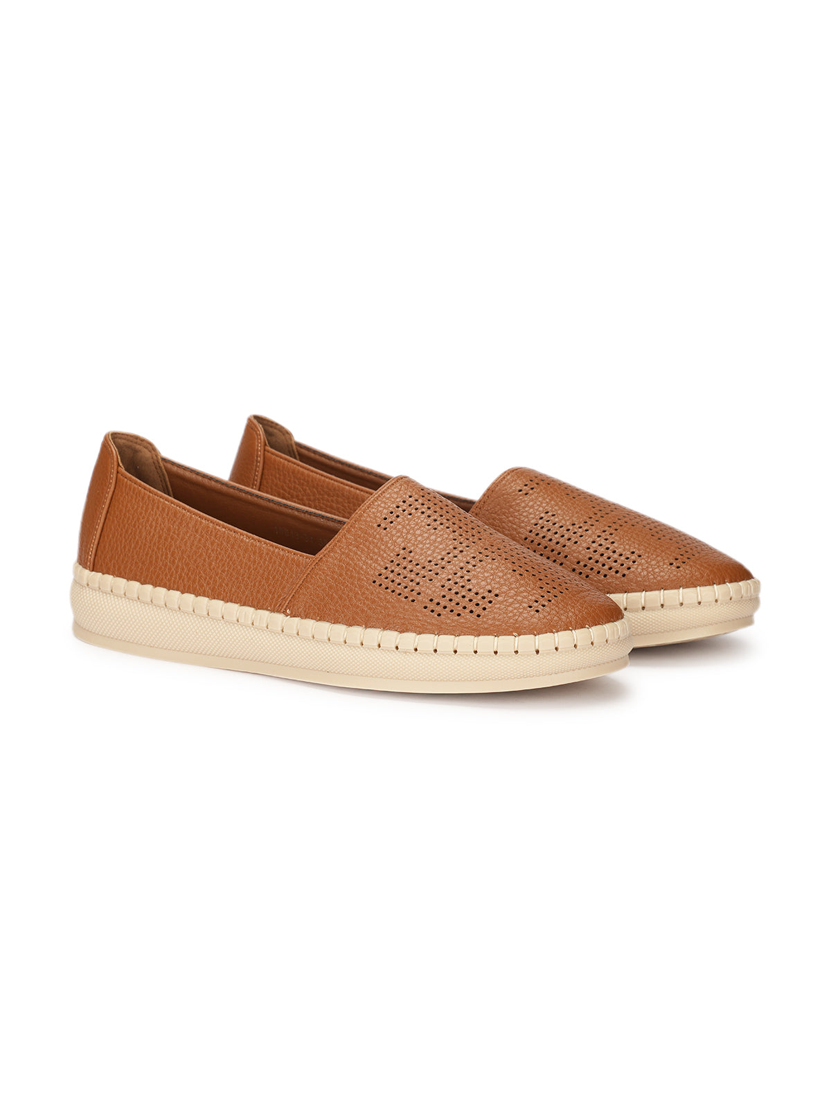 Emily Cushioned Espadrille Slip On Loafers