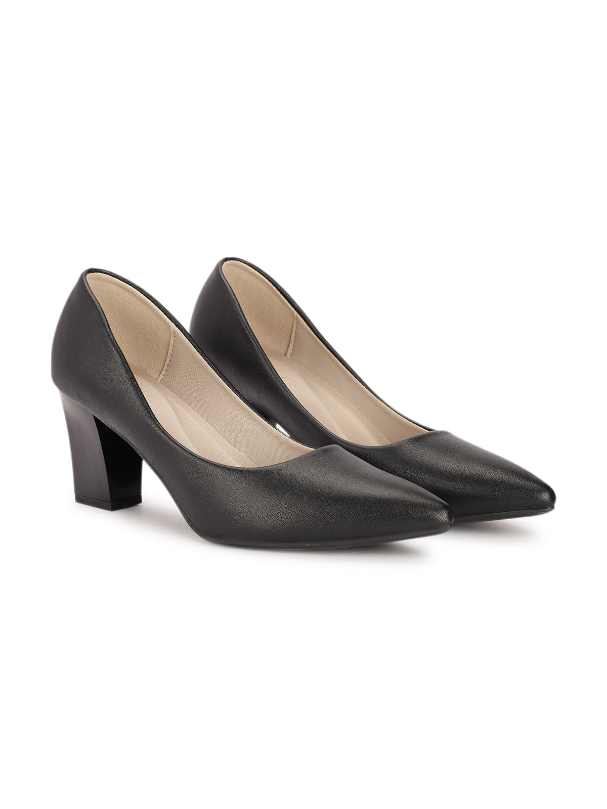 Beatrice Block Heel Pumps