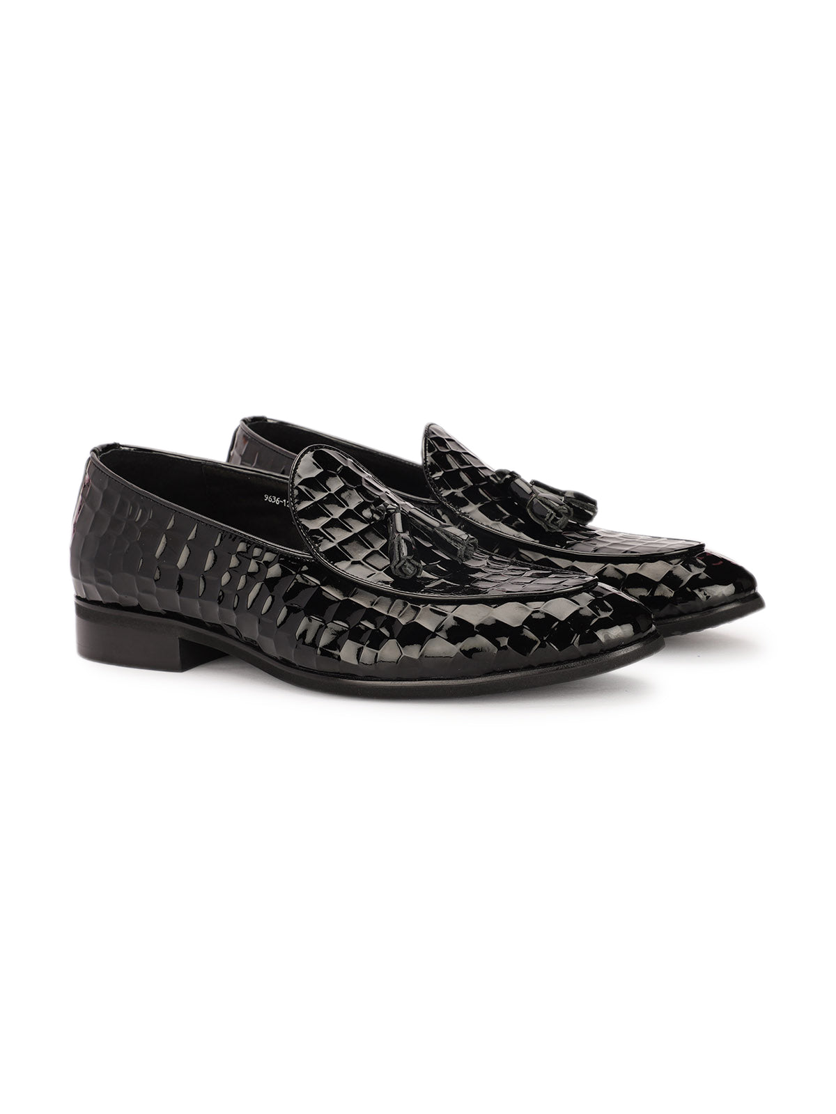 Winston Premium Patent Leather Tassel Loafers