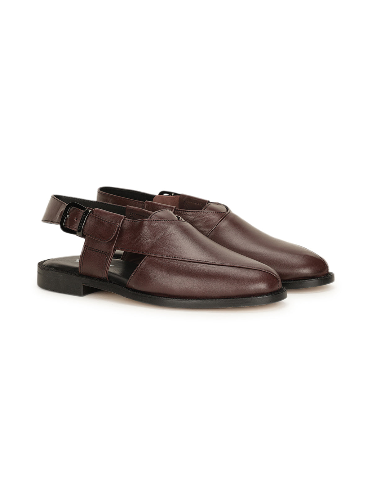 Clementine Leather Ethnic Peshawari Sandals