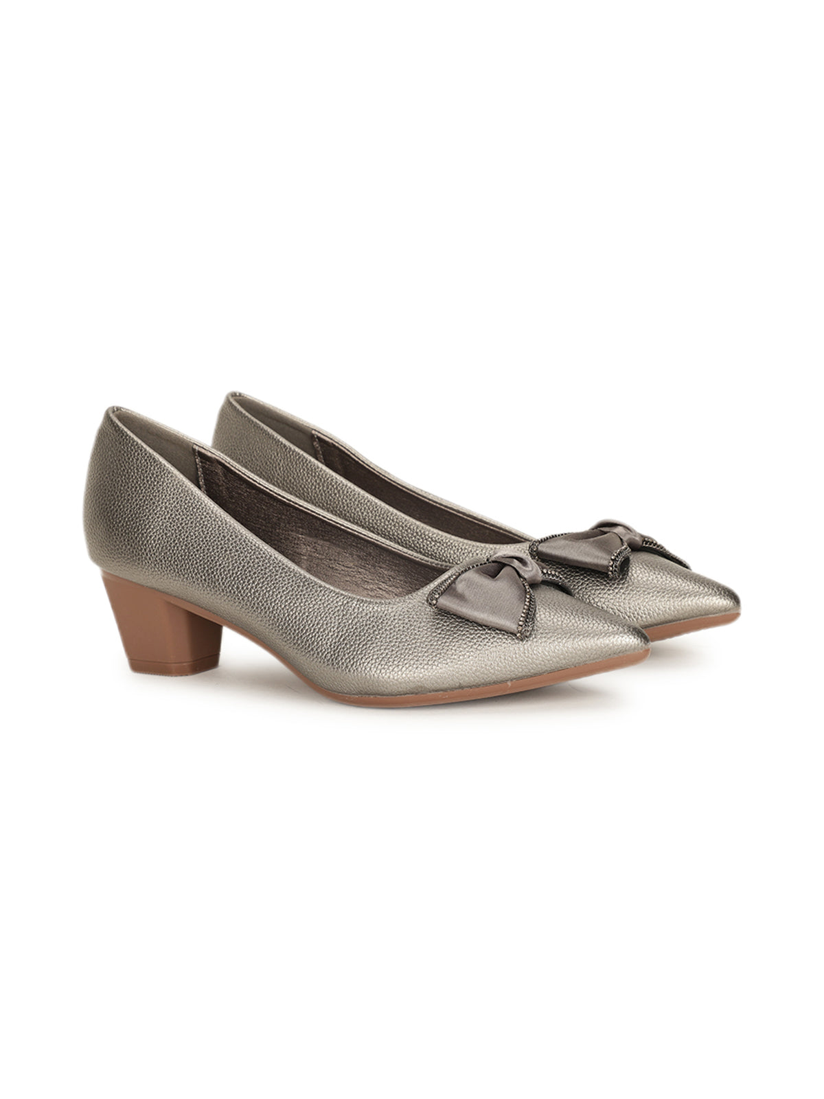 Grazia Bow Block Heels