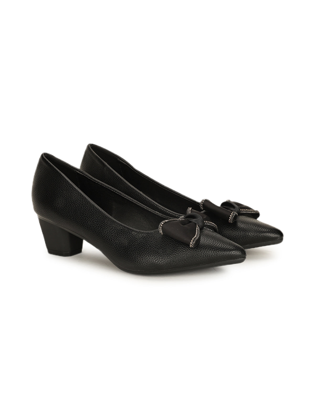 Grazia Bow Block Heels