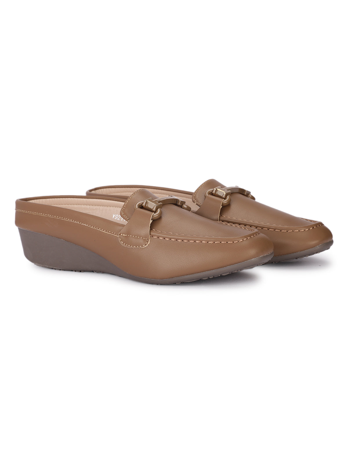 Leto Cushioned Back Open Mules