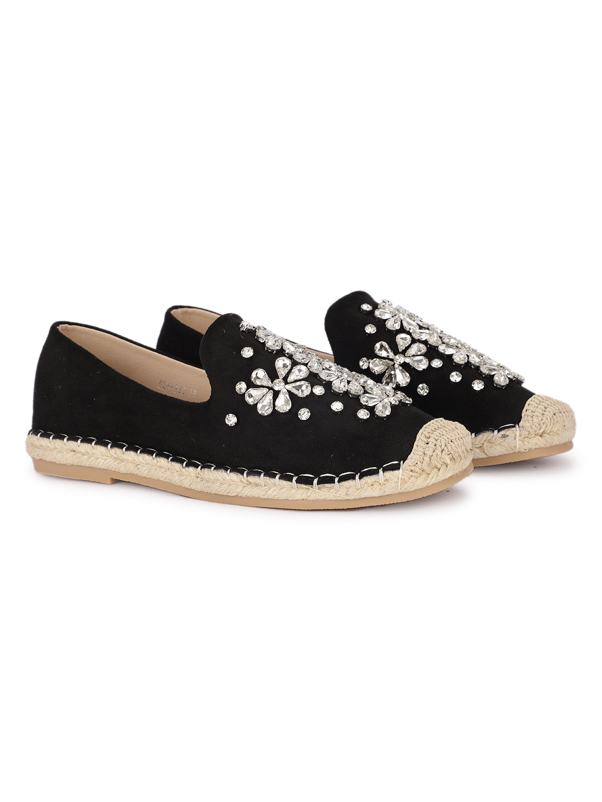 Isola Embellished Flat Espadrilles