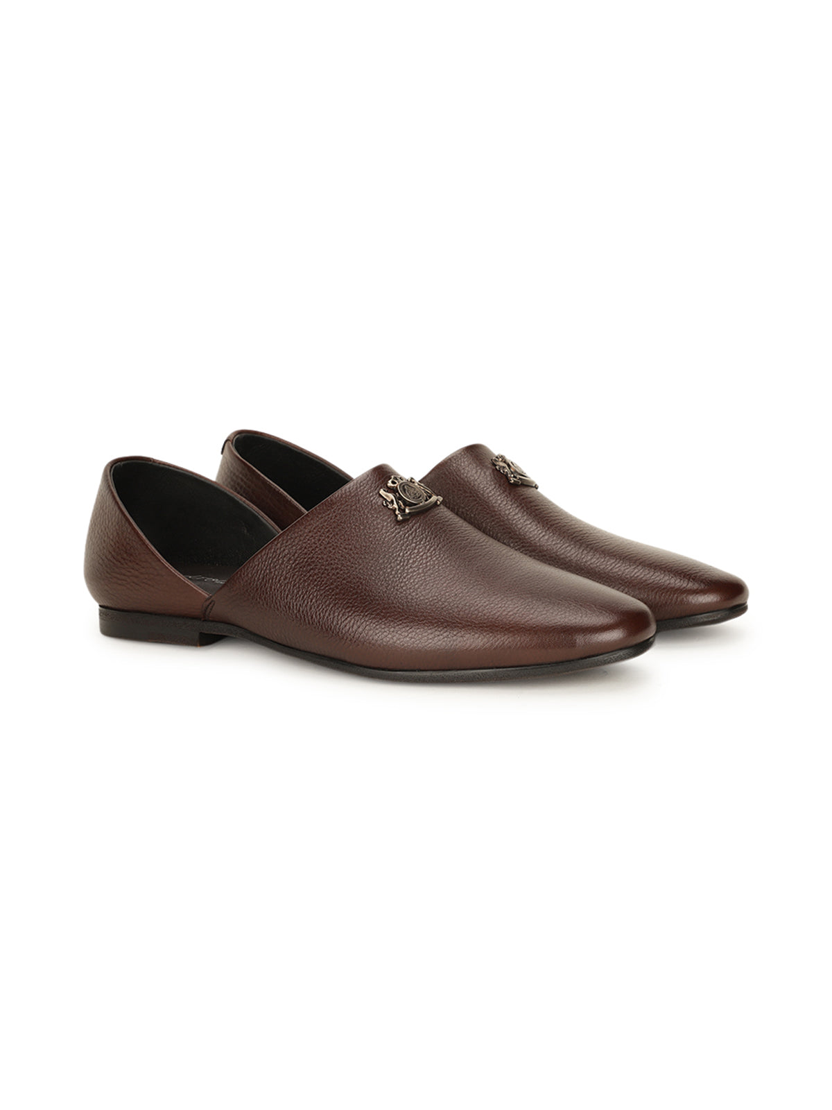 Chester Premium Leather Ethnic Slip-ons