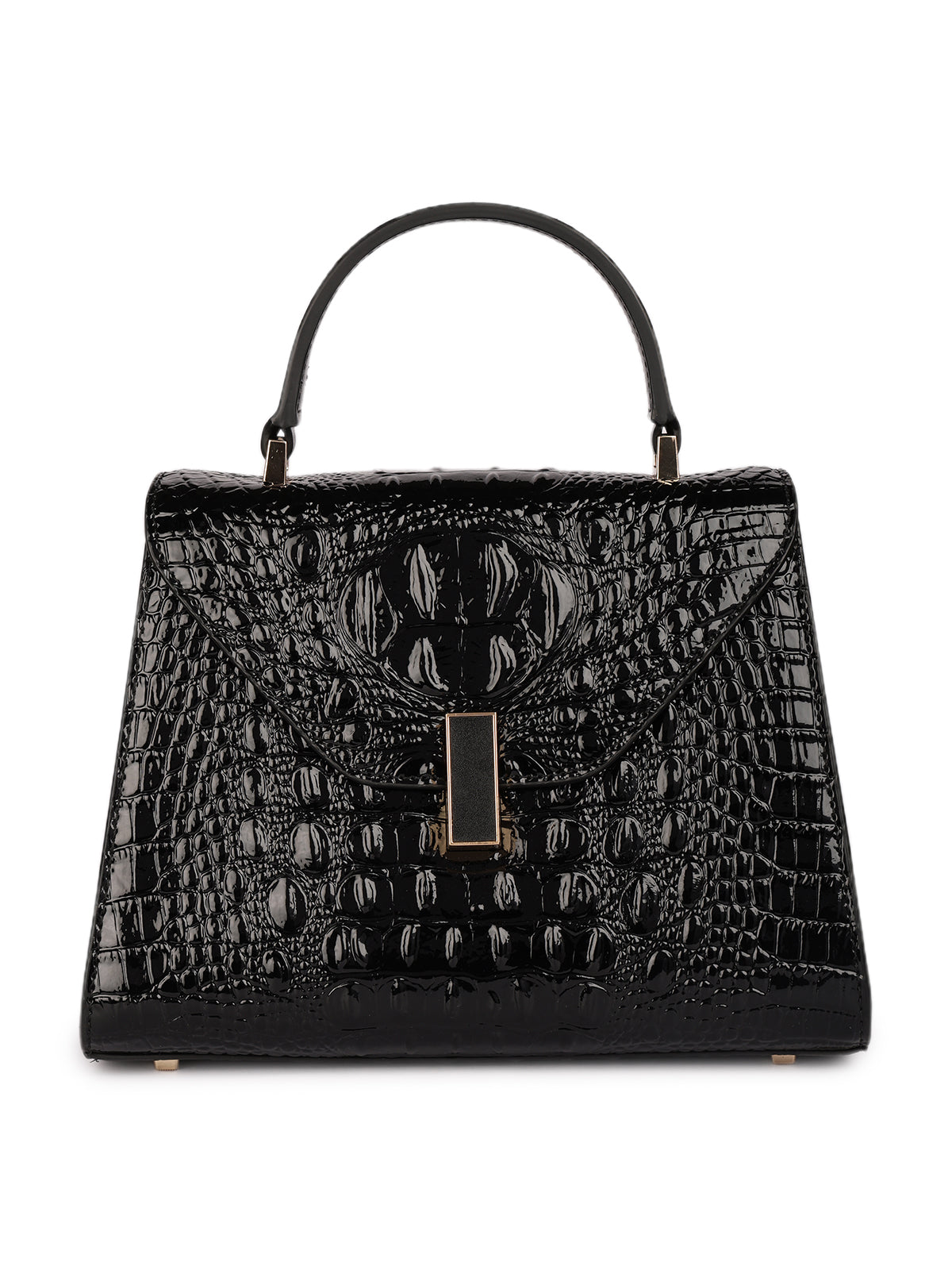 Kelly Croco Flap Premium Handbags