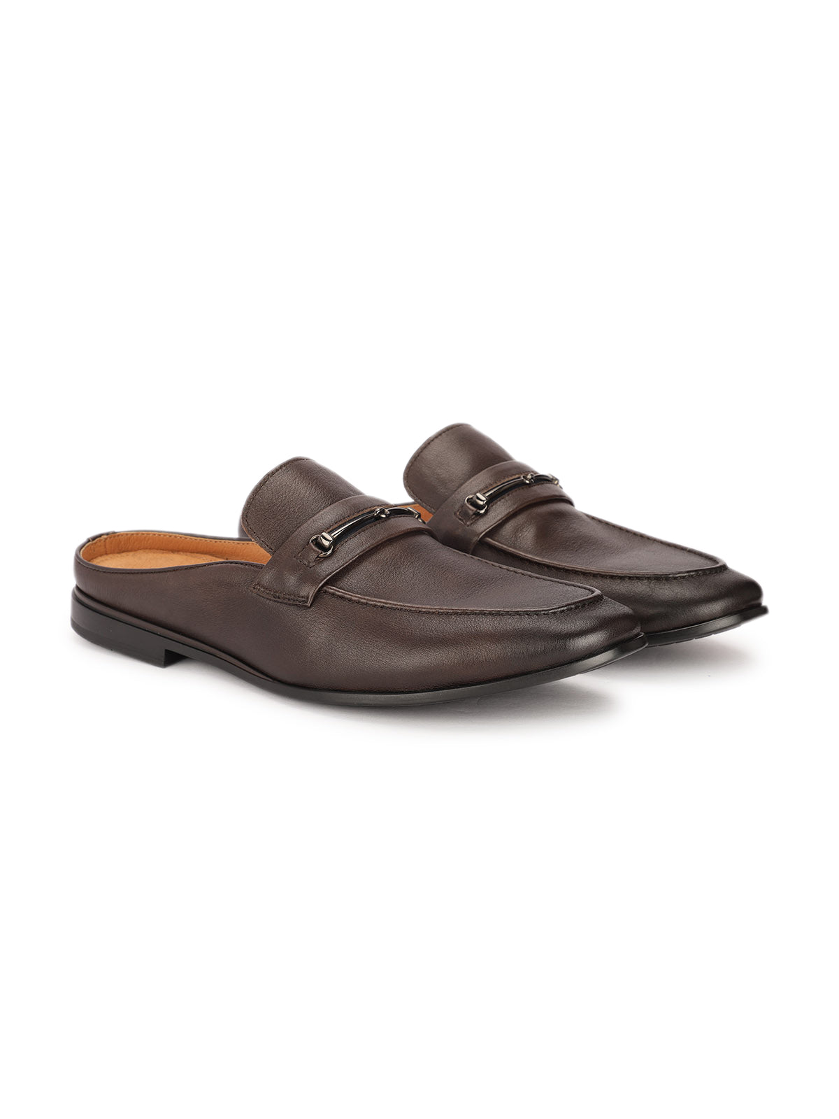 Wilfred Premium Leather Back Open Mules