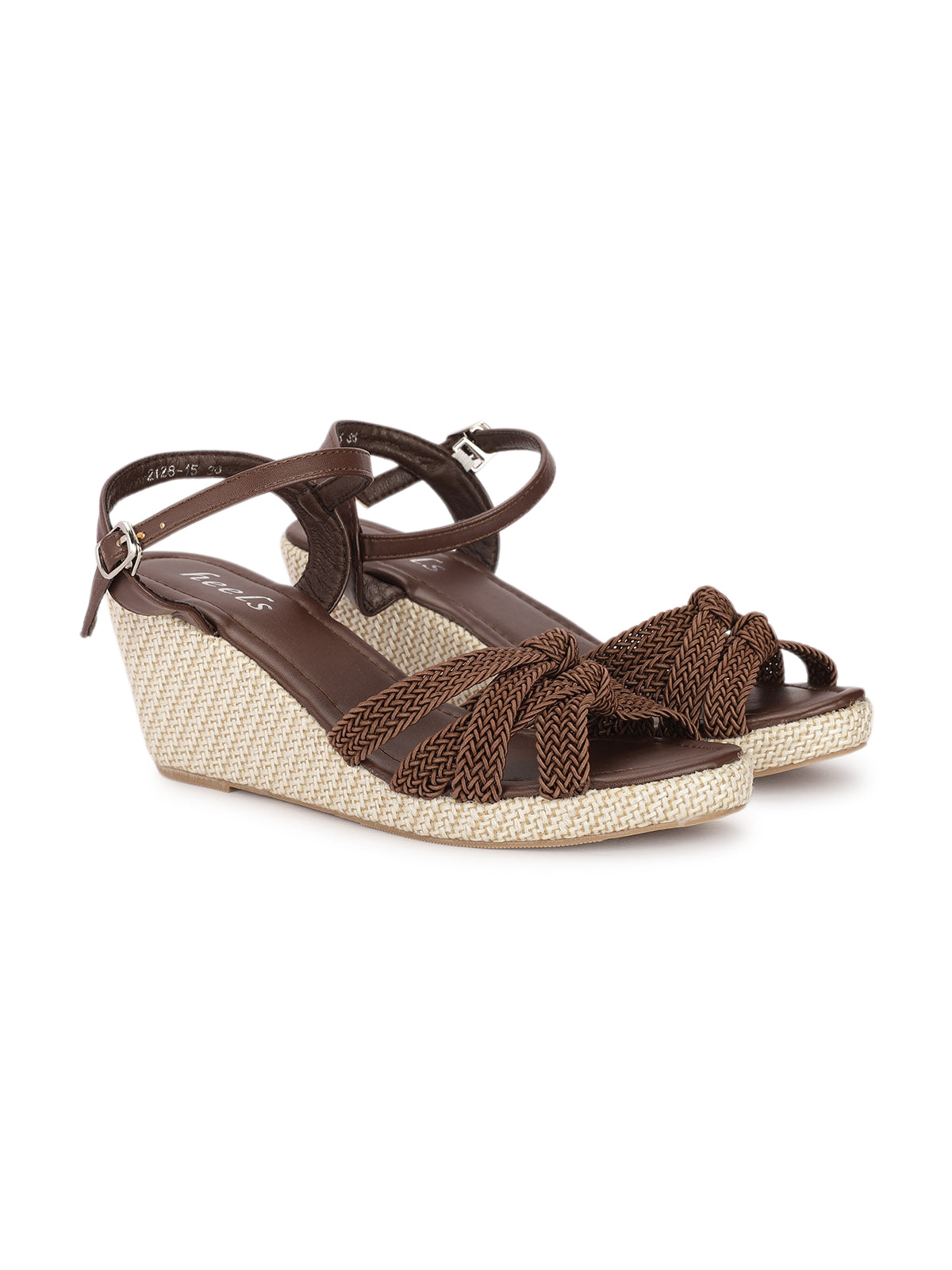 Lyra Crochet Jute Wedge Sandals