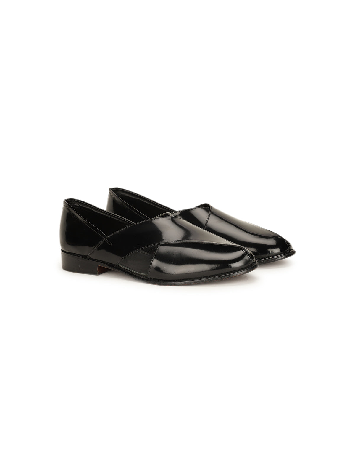 Eugenia Leather Ethnic Peshawari Sandals