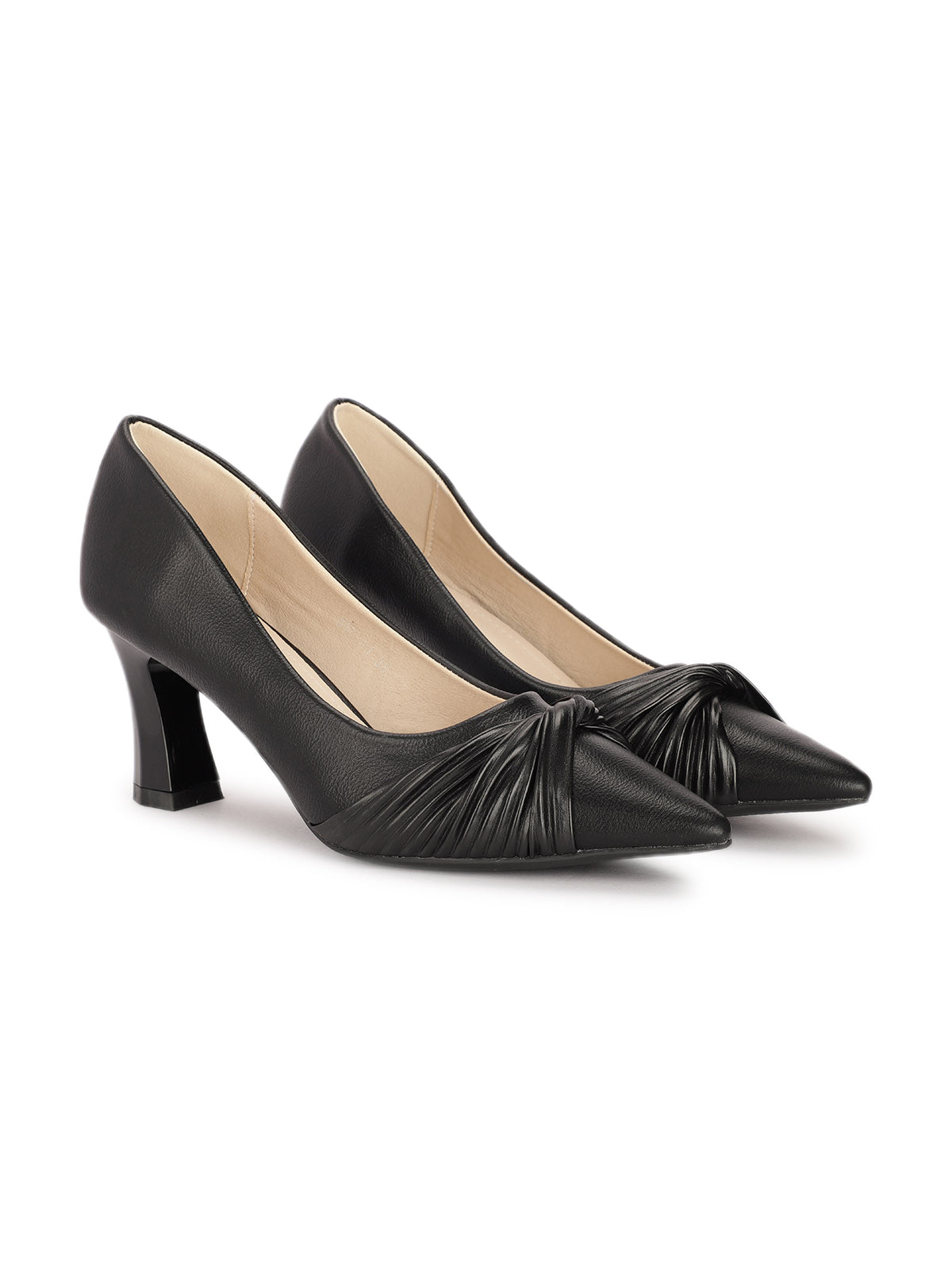 Callista Swirl Block Heel Stilettoes