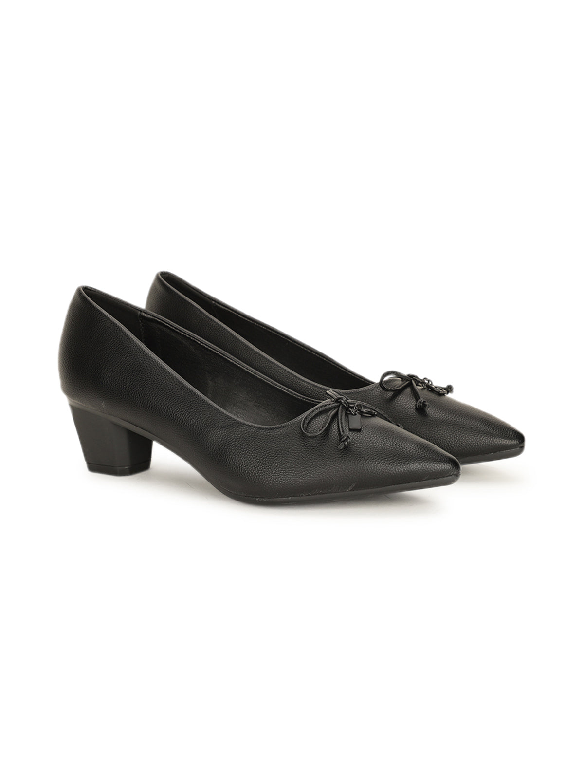 Mirage Bow Block Heels