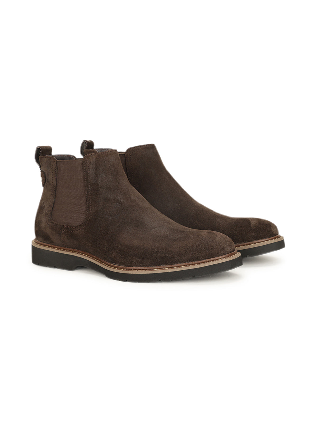 Leister Premium Suede Leather Chelsea Boots