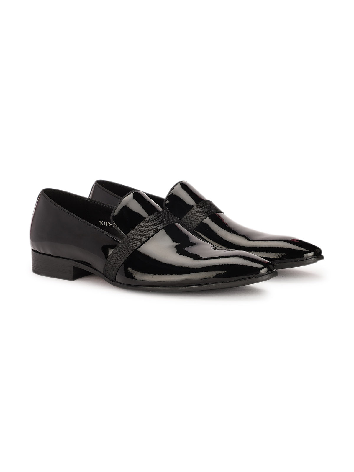 Luis Premium Patent Leather Moccasins