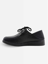 Nina Leather Turmuk Derby Shoes