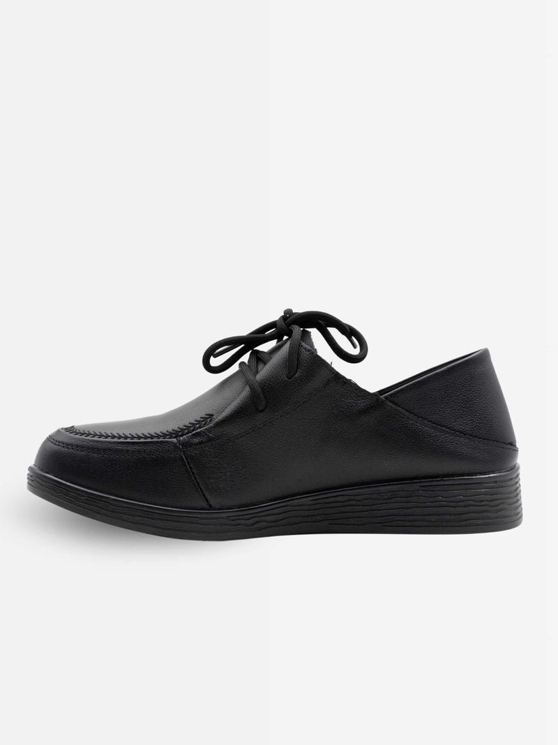 Nina Leather Turmuk Derby Shoes