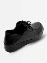 Nina Leather Turmuk Derby Shoes