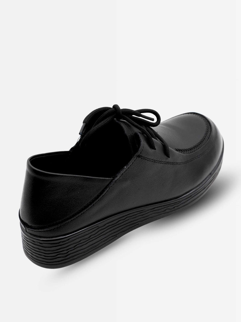 Nina Leather Turmuk Derby Shoes