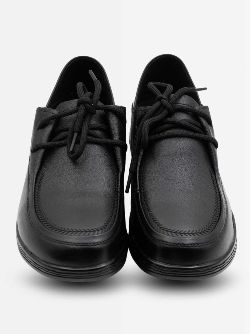 Nina Leather Turmuk Derby Shoes