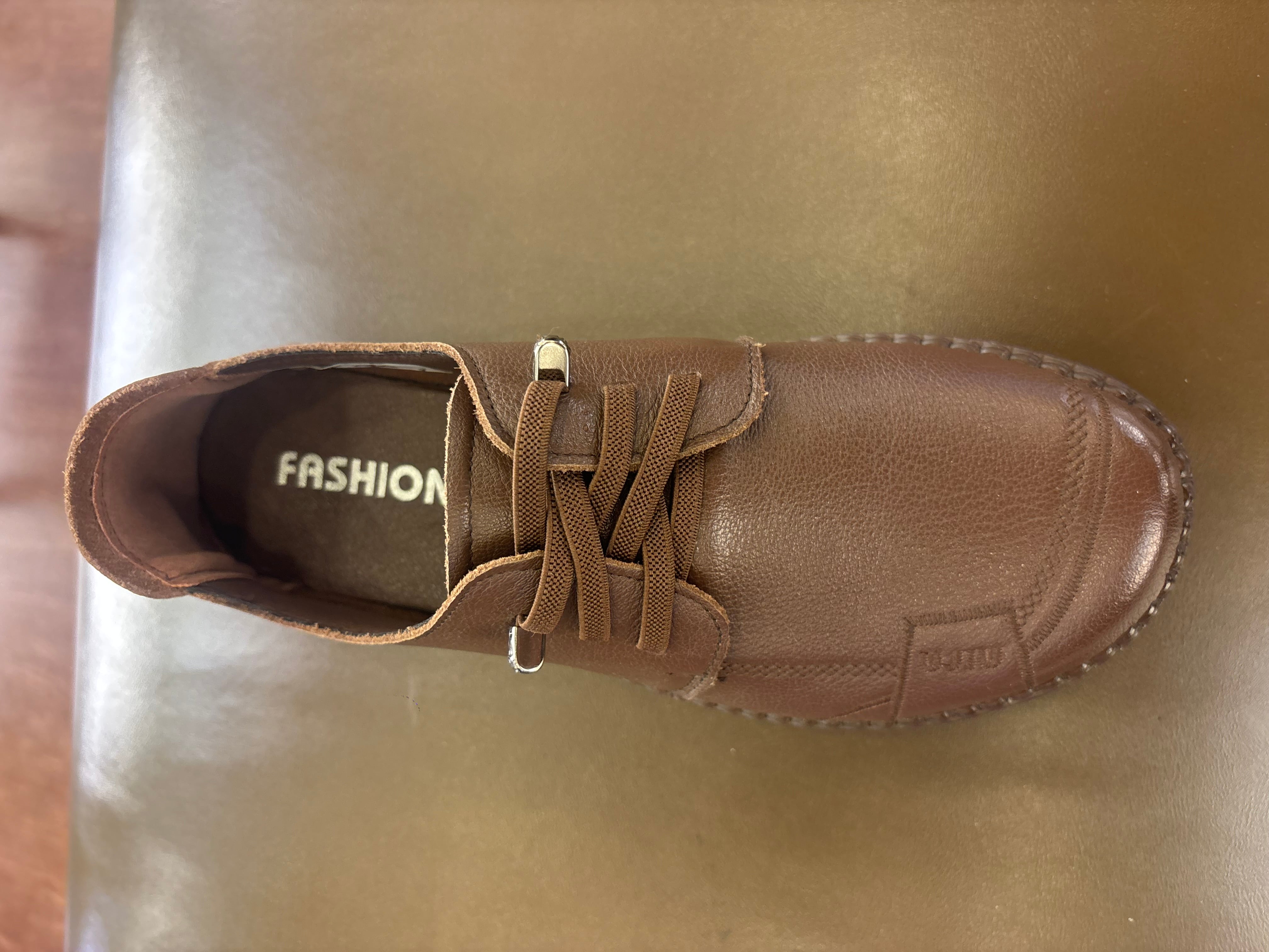 Bianca Premium Leather Comfort Derby Lace Loafers