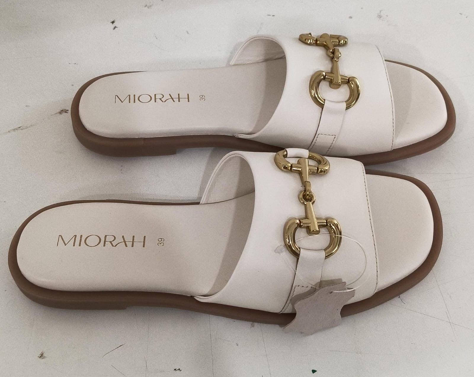 FLUTTER Premium Leather Summer Sliders