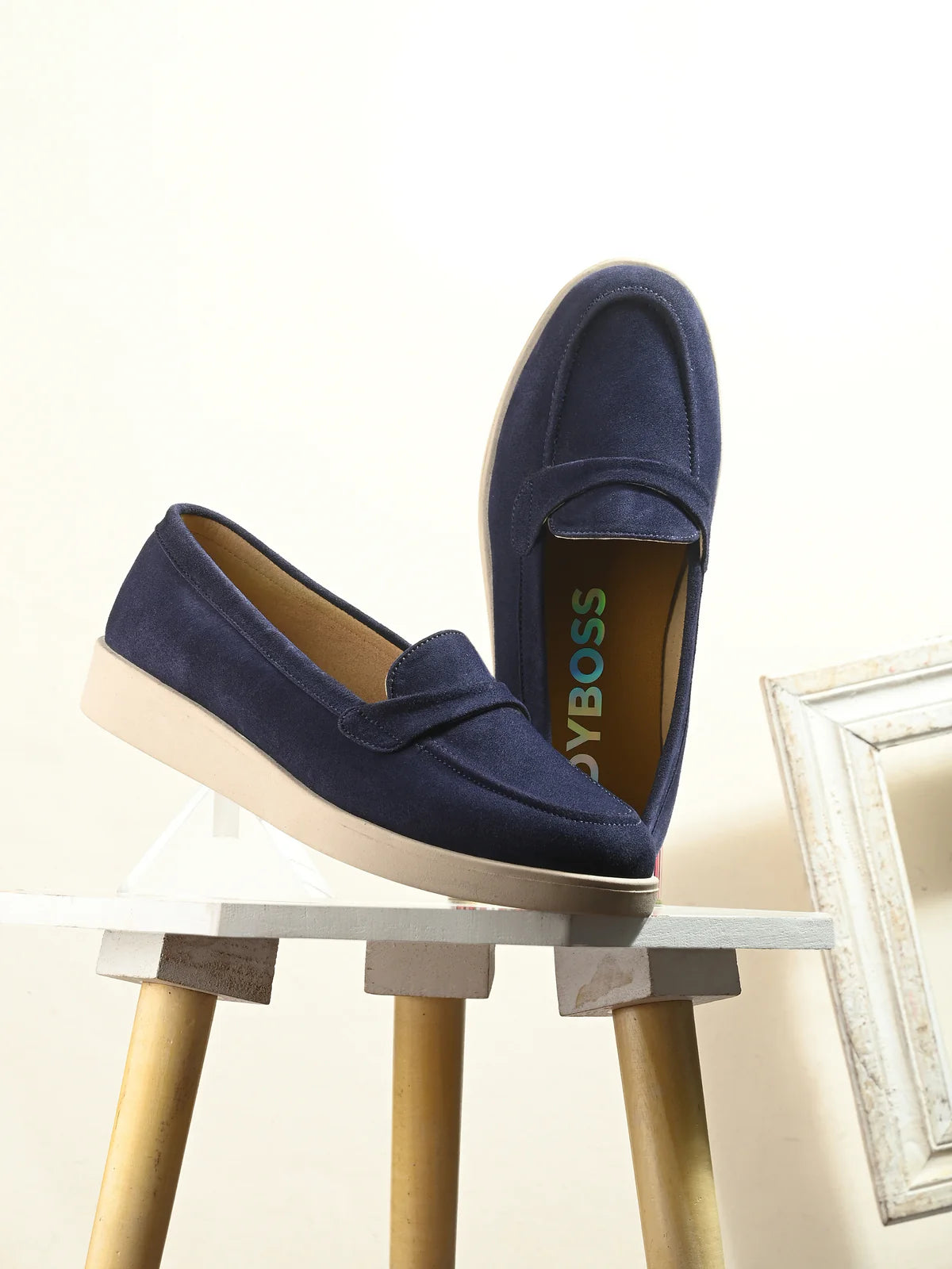 Carlita Suede Leather Loafers