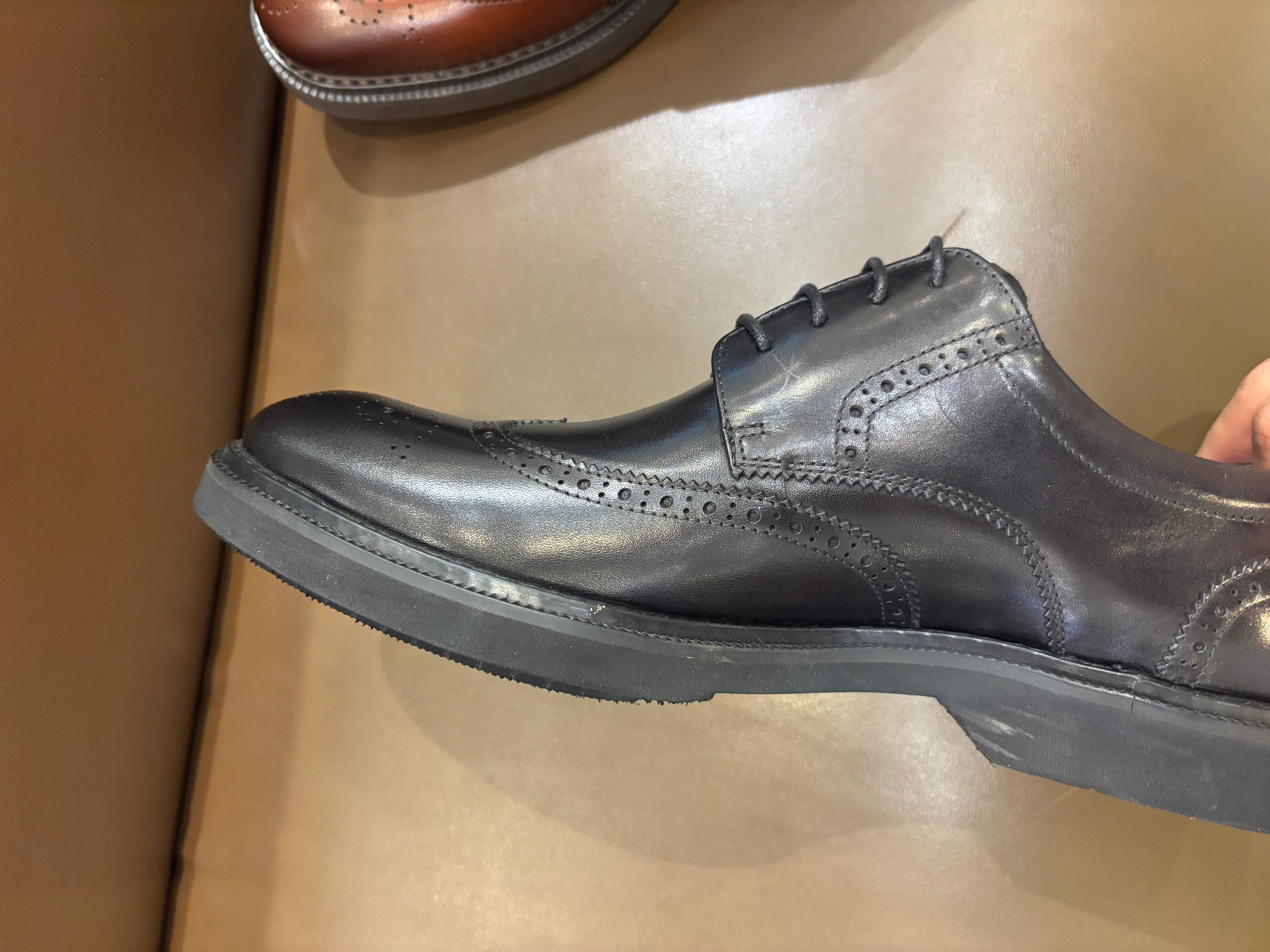Massimo Premium Leather Lite Formal Lace Up Brogues