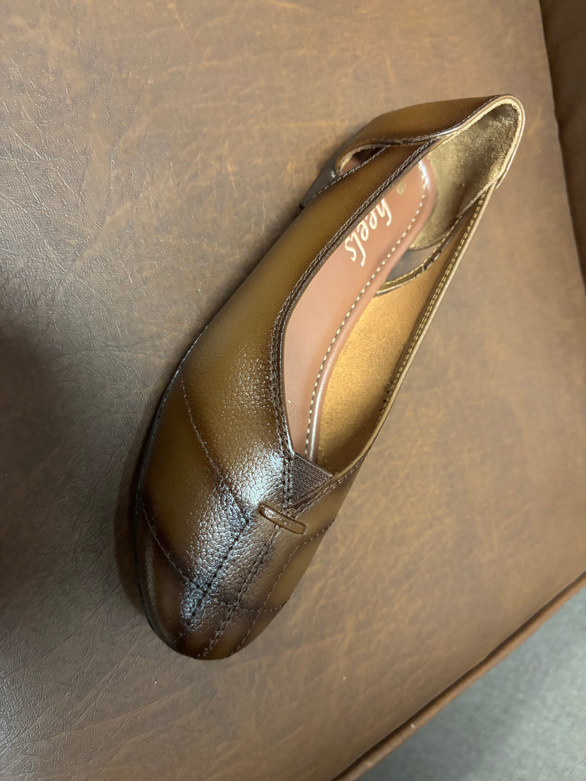 Lana Leather Classic Stitch Ballerinas