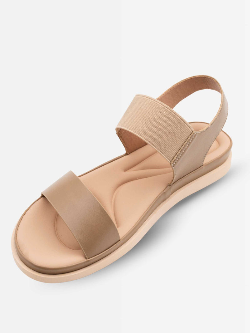 Perry Cushioned Double Strap Sandals