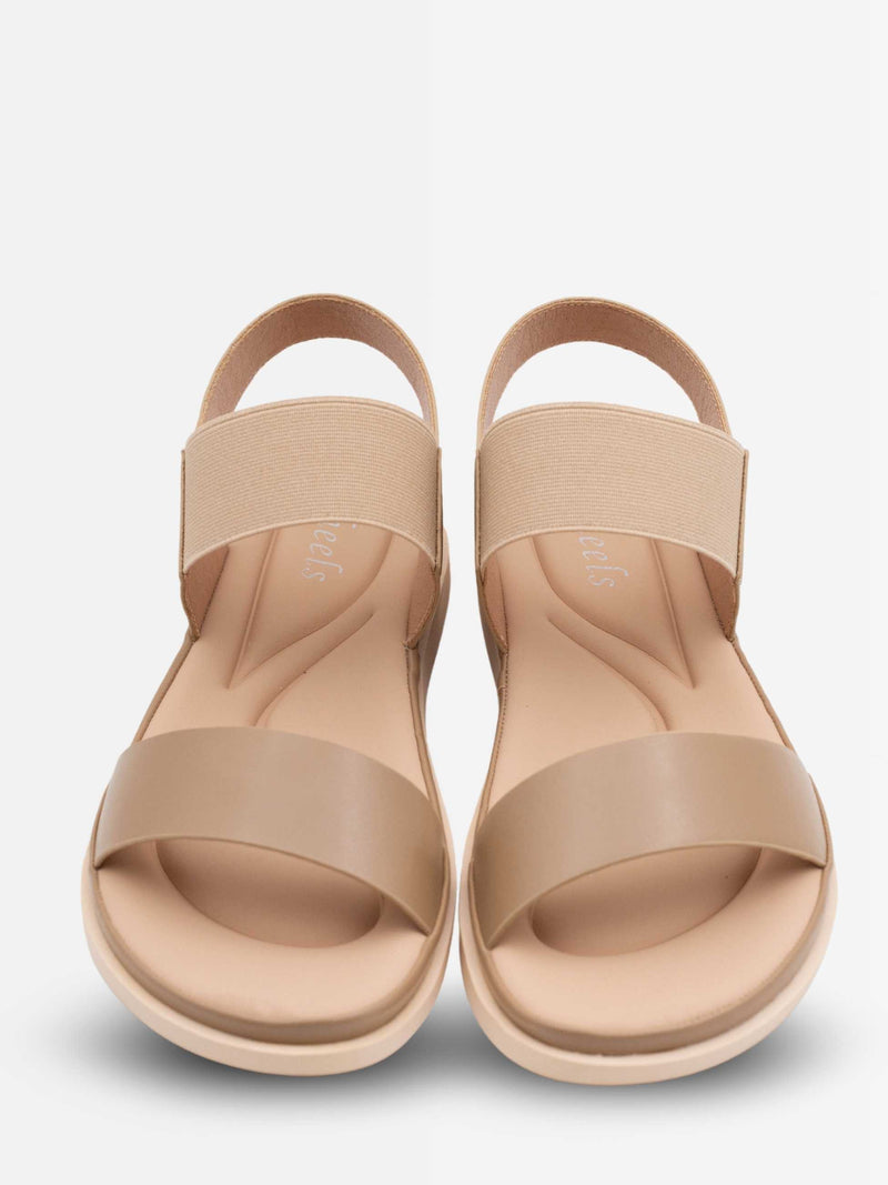 Perry Cushioned Double Strap Sandals