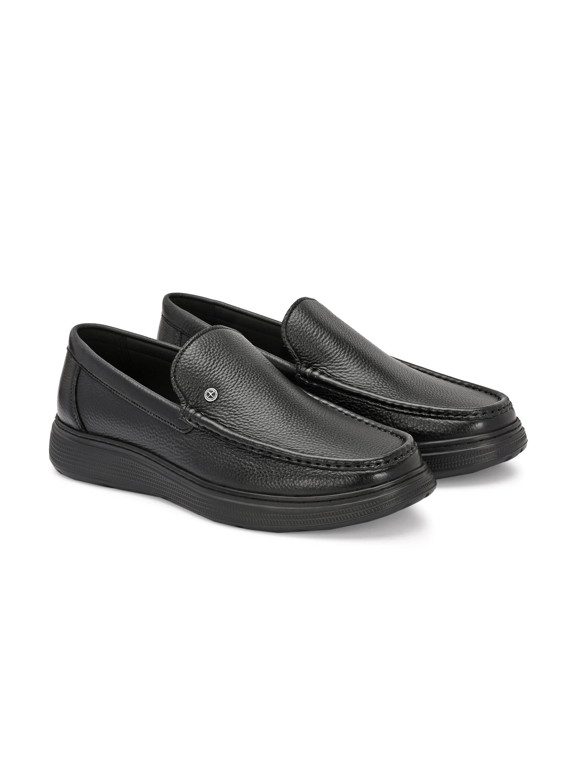 Jasper Luxury Leather Formal Loafers - The Heels India
