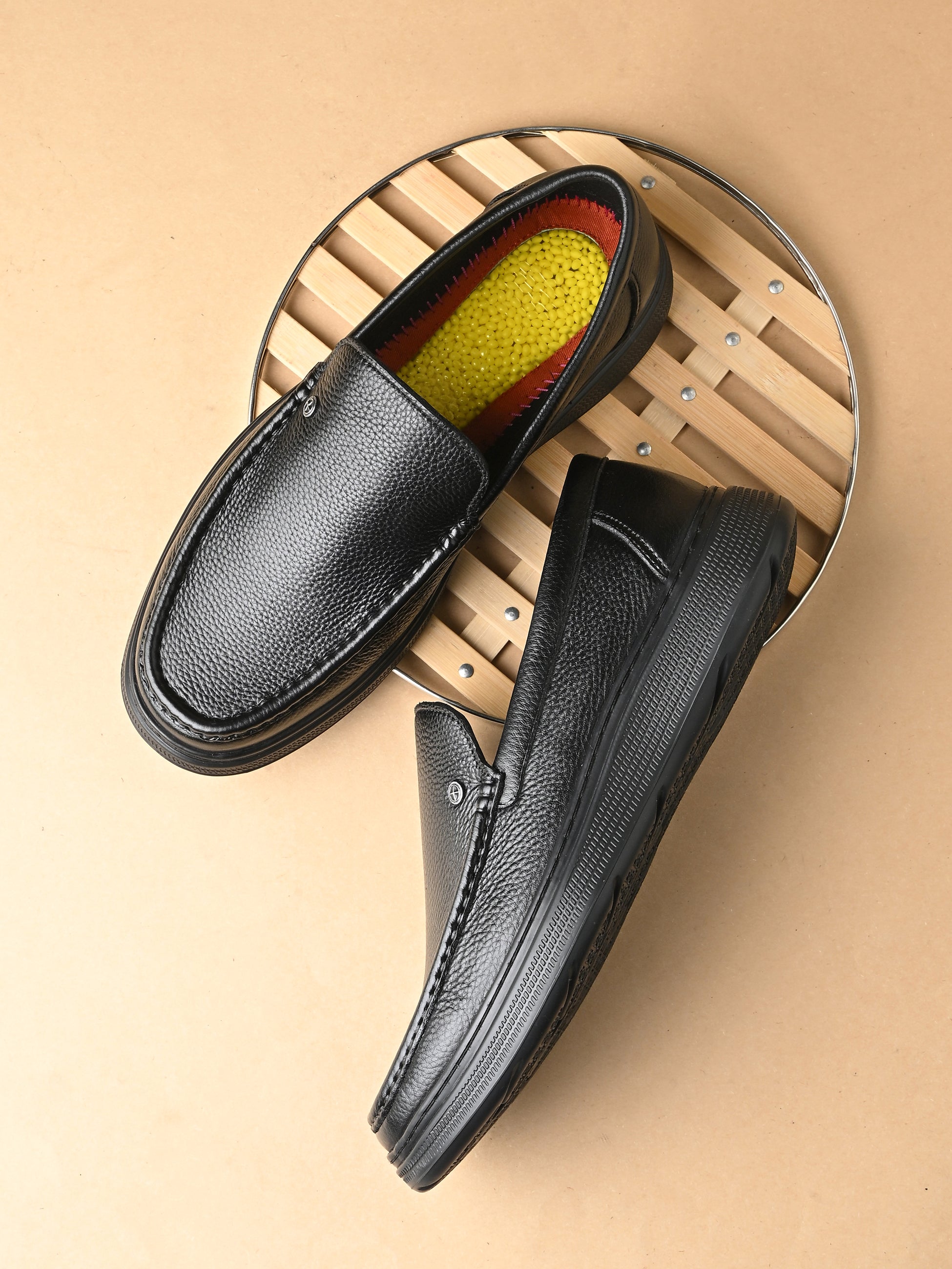 Jasper Luxury Leather Formal Loafers - The Heels India