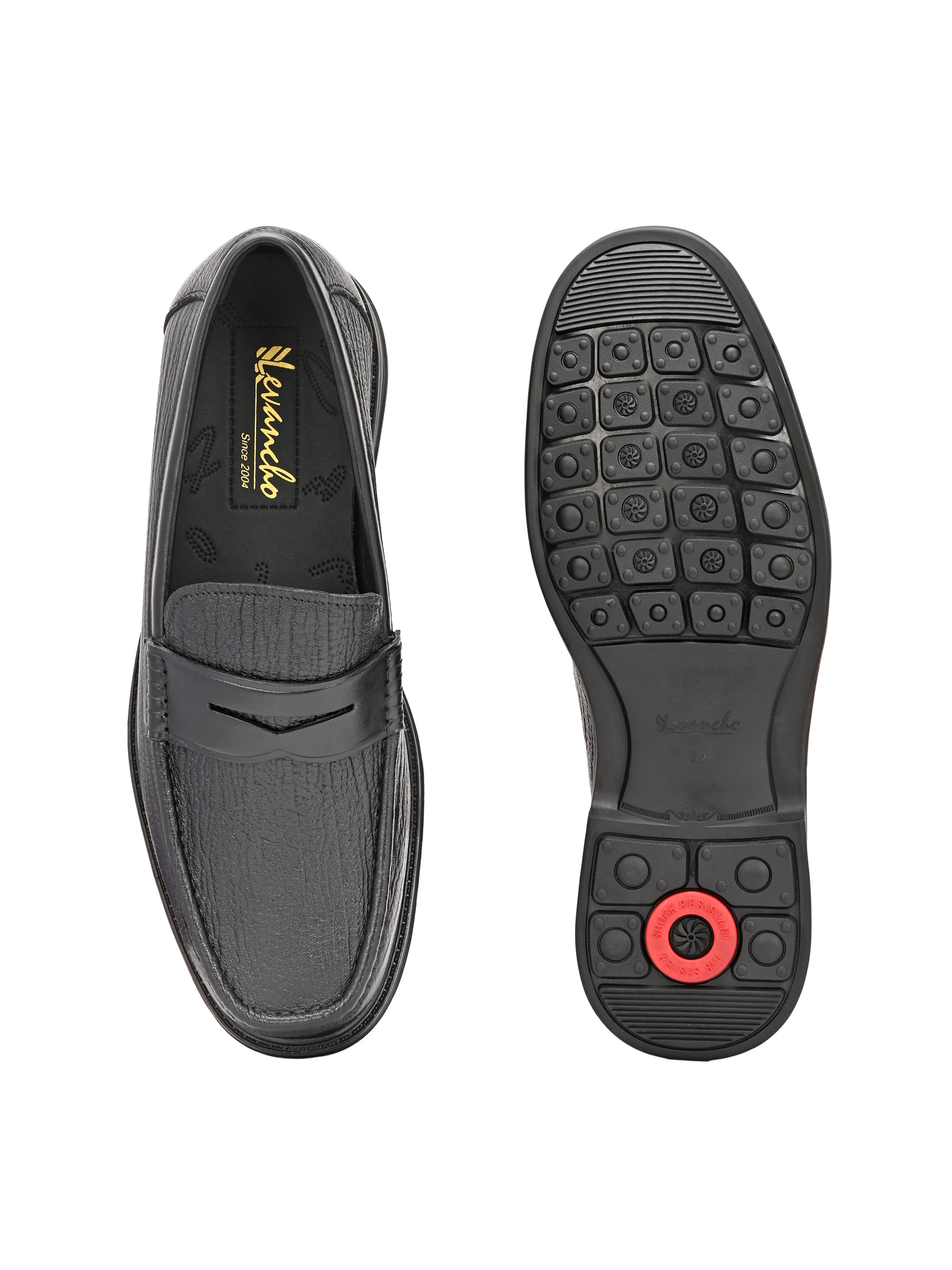Cortel Luxury Leather Formal Loafers - The Heels India
