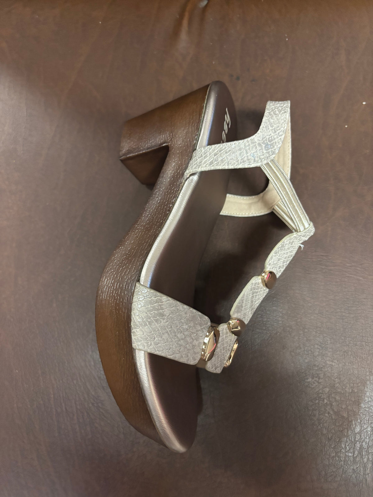 Julia 2.0 Platform Peep Toe Block Heel Sandals